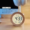 Table Clock, Alarm Clock, Digital Clock, Wooden, Natural Calendar, Temperature