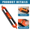 Contour Gauge,Woodworking Tiles Flooring Carpenters Scribing Marking Accurate Portable Tool