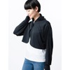 Kajimeiku UPF 50+ Bolero Rash Guard, Black