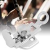 Clarinet Thumb Rest, Clarinet Thumb Rest Silver Pad, Portable Adjustable