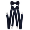 axy Men's Braces with Bow Tie - 4 Strong Clips
