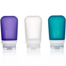 GoToob+ Medium Refillable Travel Bottle 74ml - Multicolour 3pk