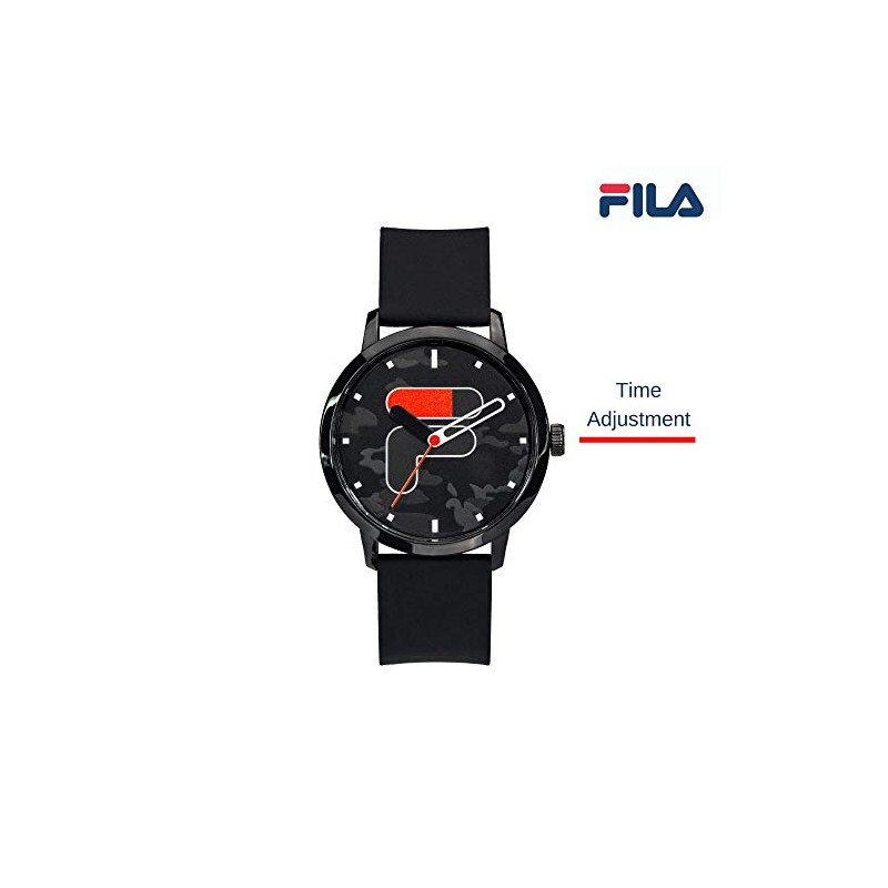 FILA Women's Men's Watch with Second Hand, Strap.