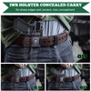 G17/19 Holster, IWB Kydex Holster Fit: Glock 17/19/19X/26/44/45 Gen(1 2