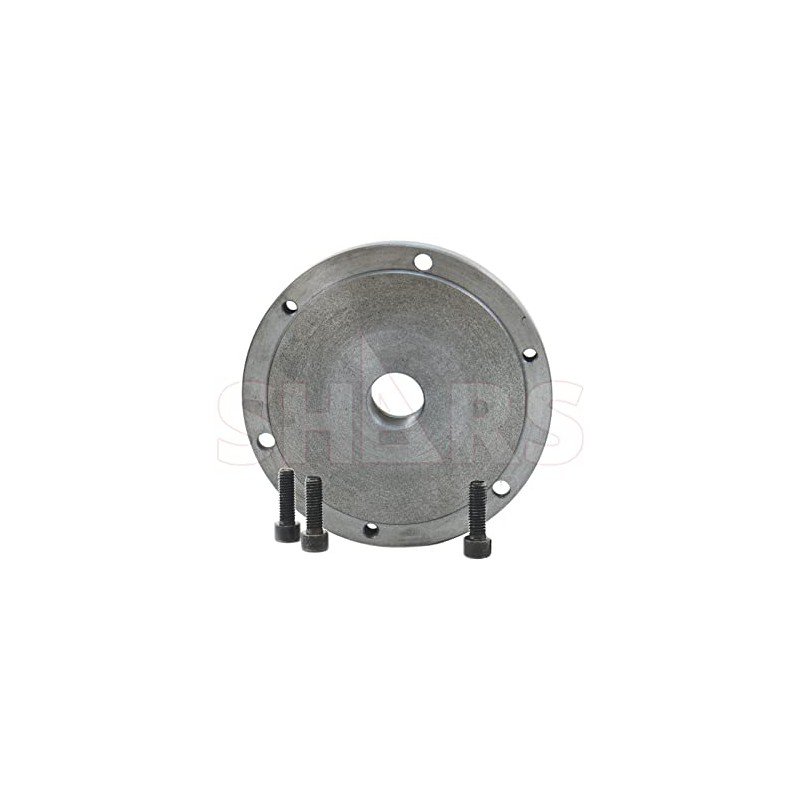 Shars 8" Fully Machined Threaded Back Plate 1-1/2-8 for 3