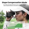 MiLESEEY Golf Range Finder with Slope On/Off,1000 Metres,±0.5m Accuracy,Flag Lock