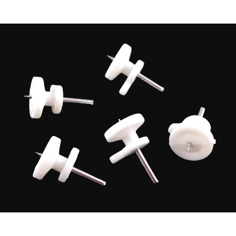 yueton 50pcs Mini Wall Mount Non-Mark Hooks Picture Photo Frame