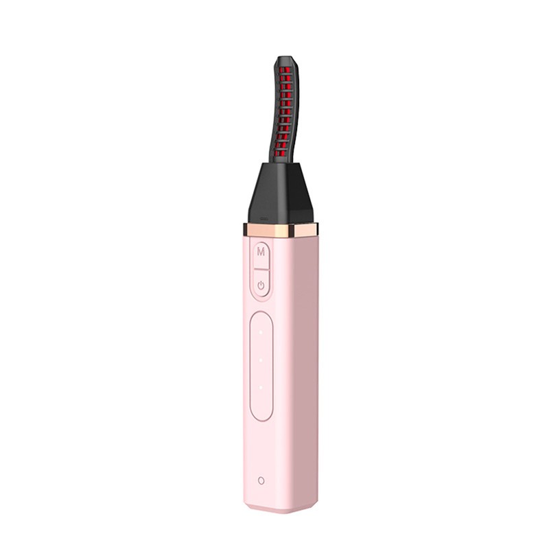 Heated Eyelash Curler Comb USB Rechargeable Electric Heated Eyelash Curler