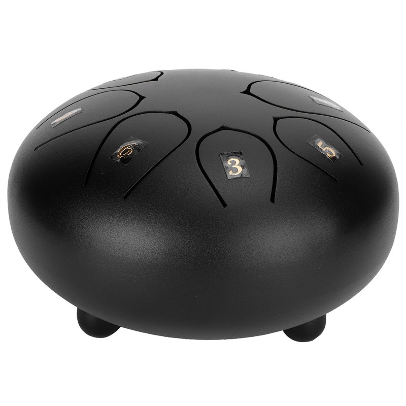 6in Tongue Drum 8‑Tones Ethereal Hand Pan Drums with Drumstick