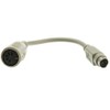 ACL 6 Inch AT to PS/2 Keyboard Adapter Din5 (AT)