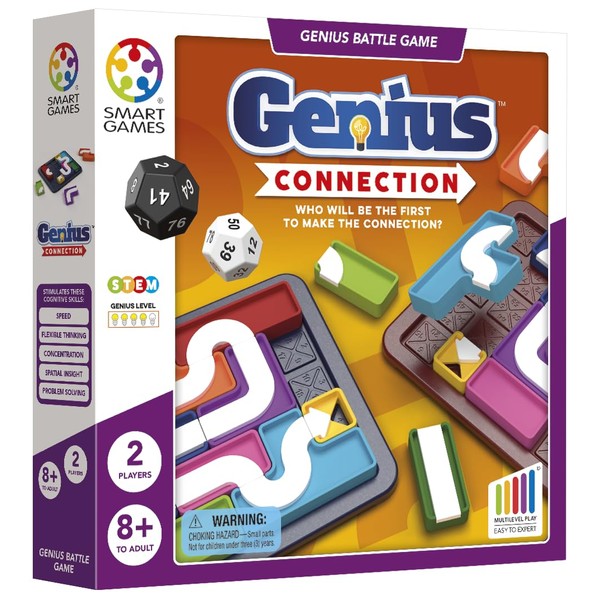 SmartGames Genius Connection from The New Two-Player Strategy Game from