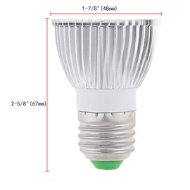 RTNLIT 28W LED Grow Light Bulbs, LED Plant lamp Bulb Full Spectrum for Indoor Plants, Seedlings, Greenhouse, Garden, Vegetables, Flower, Succulent, Hydroponic (E27 28LEDS)