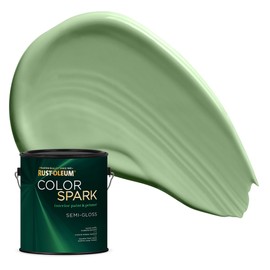 Rust-Oleum Color Spark Interior Paint and Primer in One, Semi-Gloss, Prince Charming, 1 Gallon