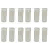 M8 x 25mm White Nylon SPACERS Plastic Standoff Washers Outside