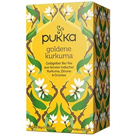 Pukka Organic Tea Golden Turmeric, 20 Bags, 36 g