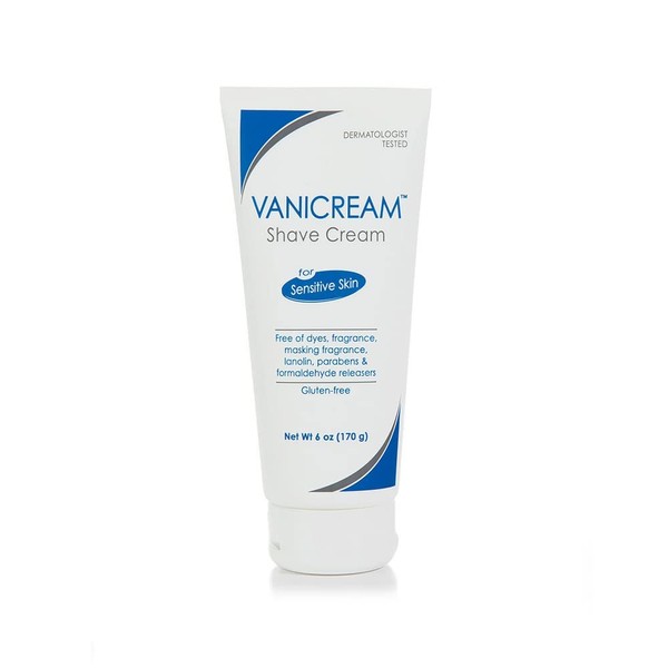 Vanicream Shave Cream, for Sensitive Skin 6 oz (170 g)