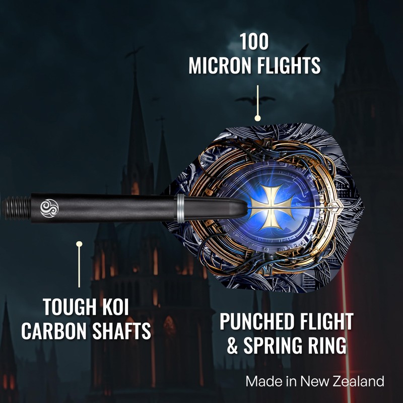 Shot! Future Knights Ironsoul 90% Soft Darts