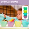 melii Snap & Go Baby Food Storage Containers with lids,