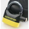 Komine Security Lock Alarm Pad Lock Black / Yellow Free
