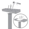 Mail Boss 7140 Box Spreader Bar for Three-Mailbox Applications, 3,