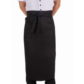 Salon Apron Set of 2 for Restaurant Kitchen Chef Sommelier Black