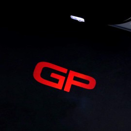 2PCS Car Door Lights Projector Compatible for Mini Cooper/Clubman/Countryman/Paceman/Sports R55 R56 R57 R58 R59 R60 R61 F55 F56 F57 Ghost Shadow Welcome LED Puddle Lights Car Accessories (gp)