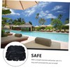 Totority Outdoor Swing Canopy Cover Weatherproof Protector for Garden Swing