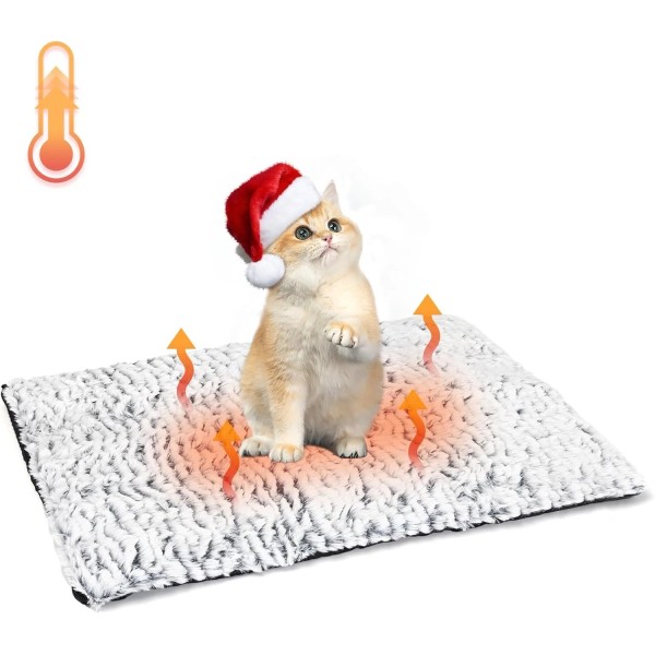 Nobleza Self Warming Cat Bed, Super Soft Thermal 19.7L x