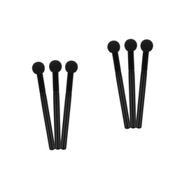 Baluue 6pcs Concealer Makeup Brushes for Face Lip Lightweight Lipstick Blending Kit Delicate Application Portable for Women