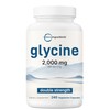 Micro Ingredients Glycine 2,000mg Per Serving, 240 Veggie Capsules |