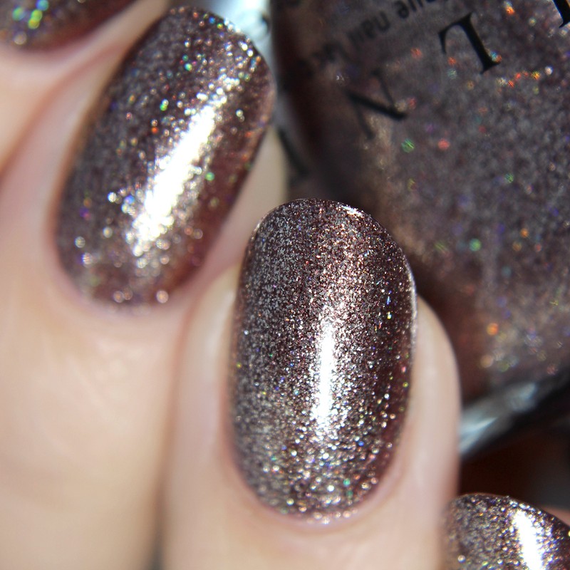 ILNP On The Rocks - Java Brown Ultra Metallic Nail