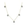 RACA 925 Sterling Silver Evil Eye Necklace for Women, Minimalist