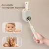 Toothbrush Holder Bathroom Hanging Vanity Tooth Brush Organizer Punch Free