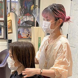 2-Way Face Shield, Set of 5, For Splashing Infections, Splashing Guard, Pollen Protection, Dustproof, Protective Mask, Washable, Restaurants, Guests, Commutes, Face Guard, Face Shield, Made in Japan