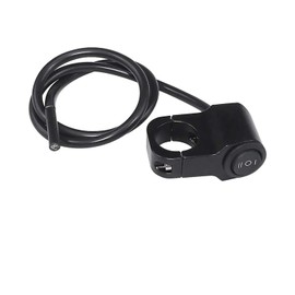 Bike Switch Handle Switch Light Switch Bike Bike Handle Switch 1 Piece Turn Signal Switch Spotlight Switch Fog Spotlight Switch Aluminum Alloy Snap Ring Diameter 22mm Easy Installation Suitable for