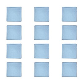 Zac's Alter Ego Set of 12 Plain Bandanas, Neckerchieves, Headties - 100% Cotton