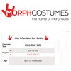 Morph Kids Inflatable Alien Costume, Blow Up Alien Outfit for