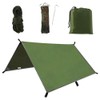 Tent Tarp 9.8FT x 9.8FT Portable Lightweight Camping Tent Mat