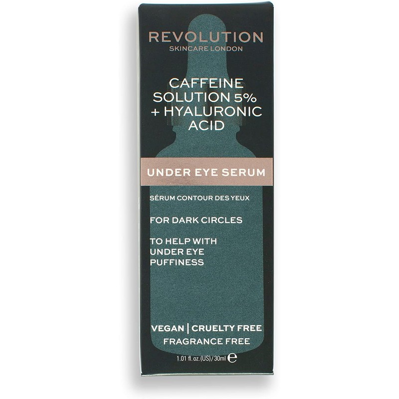 Suero contorno de ojos con cafeína 5% – Revolution Beauty