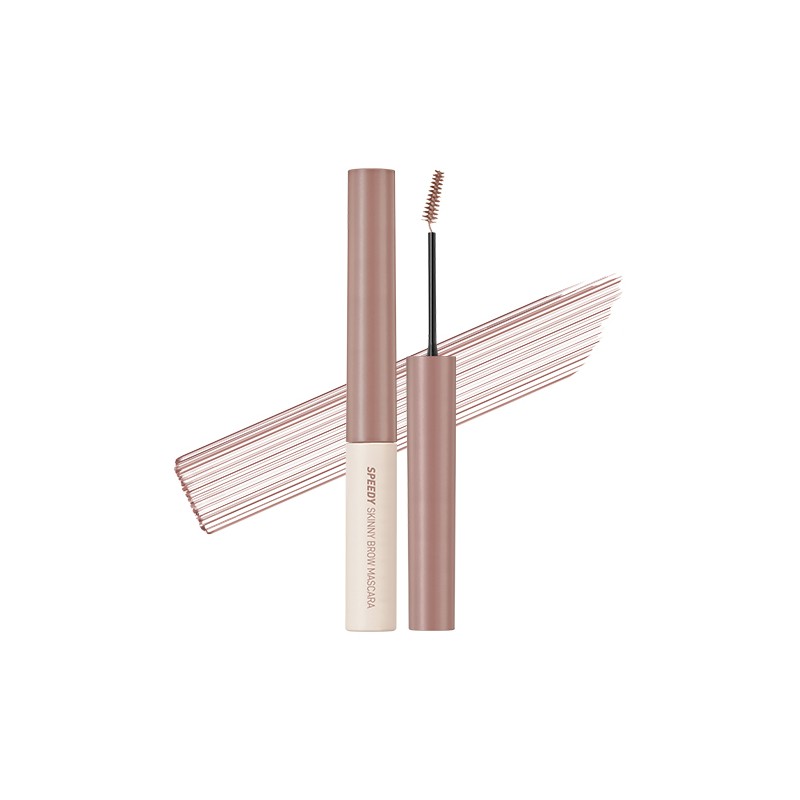 peripera Speedy Skinny Brow Mascara - 05 Peony Ash