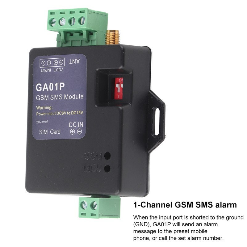 GA01P GSM Mini Smart Remote Power Failure Alert SMS Call