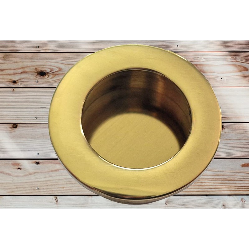 Universal Hardware Finger Pulls Handle Recessed Edge Flush Fitting Pocket