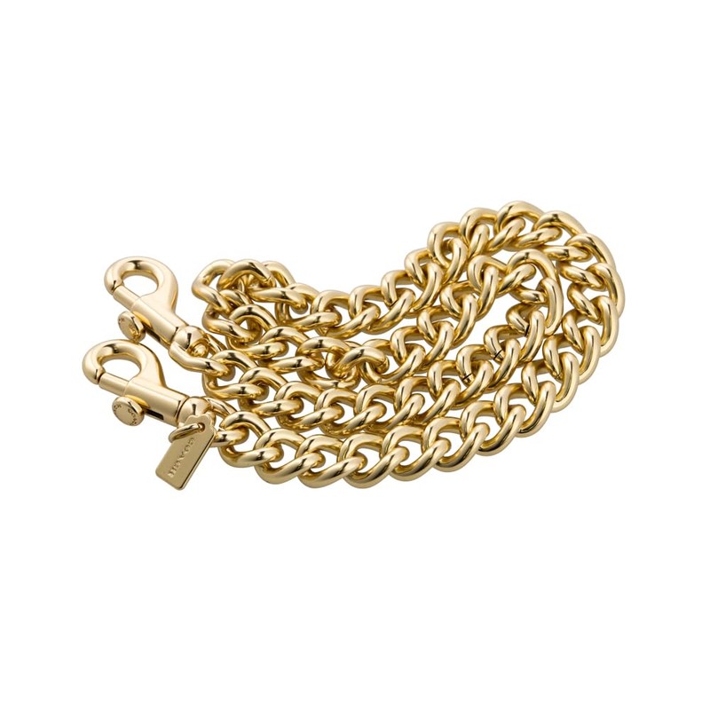 Coach CR457 IMGLD IM/Gold Shoulder Crossbody Chain Strap, gold