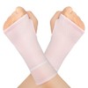 INDEEMAX Copper Wrist Supports Sleeve(2 Pack), Pink, S