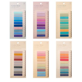 1200 PCS Marcado de pgina, ndices de adhesivos en color, utilizados para libros, papel, notas y archivos clasificados (60 colores)                    