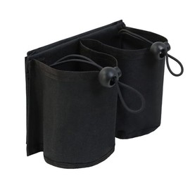Suitcase Cup Holder Travel Cup Holder Suitcase Bottle Holder Adjustable Size Water Bottle Holder Accessories Storage Hands Free Travel Accessories Black