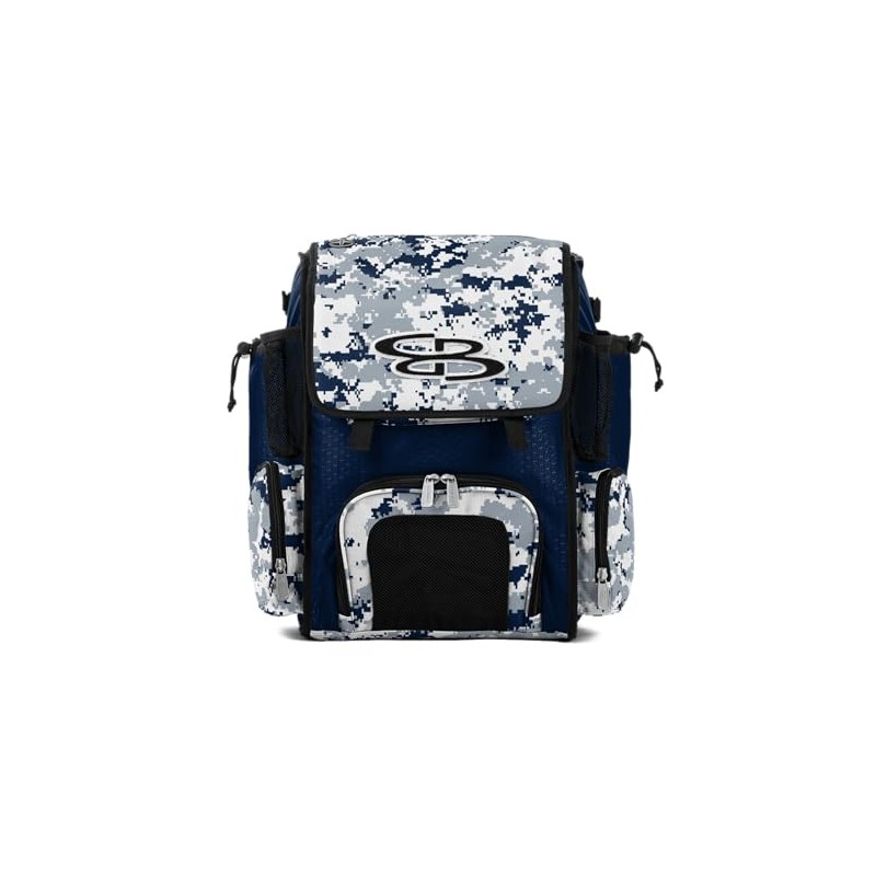 Boombah Mini Superpack Bat Bag PS-9014-3001C23 Digital Camo Navy/Gray