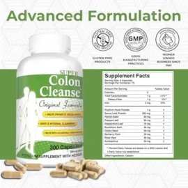 Health Plus Super Colon Cleanse 300 Cápsulas