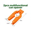 YOFAN 2PCS Can and Bottle Opener, Multifunctional Opener for Weak