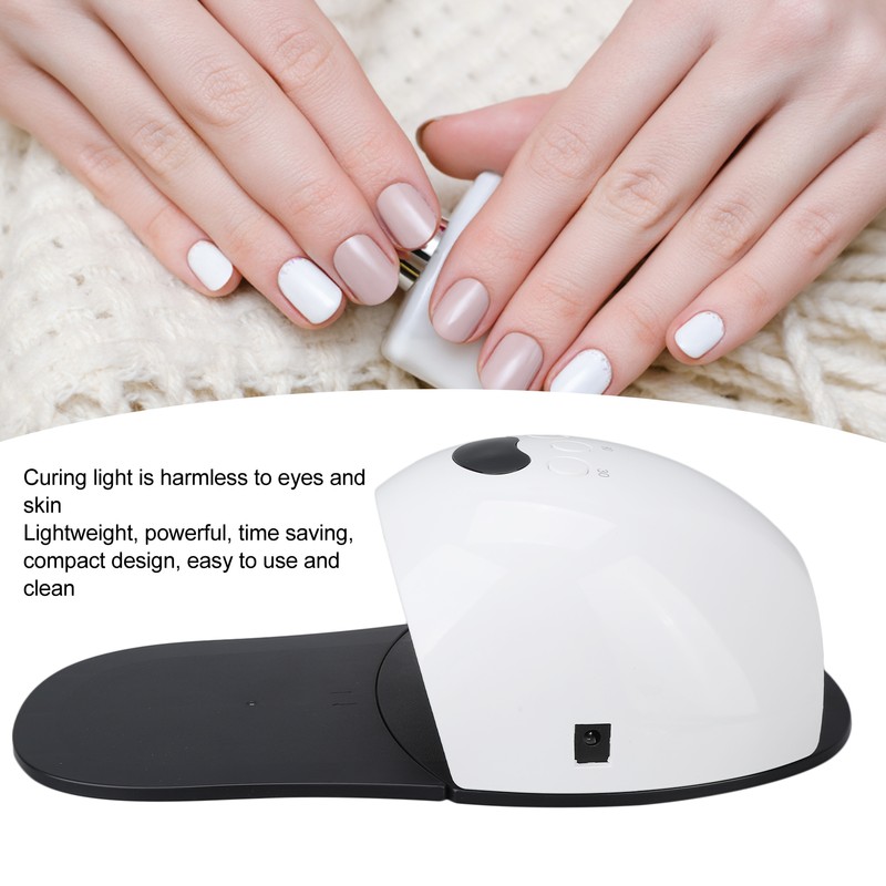 48W UV LED Gel Nail Lamp Painless Removable Nail Dryer